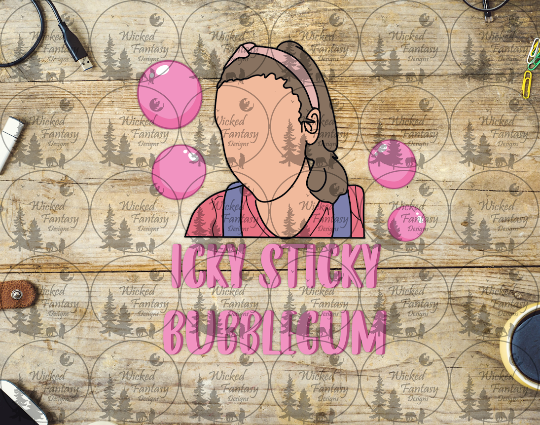 UVDTF Icky Sticky Bubblegum