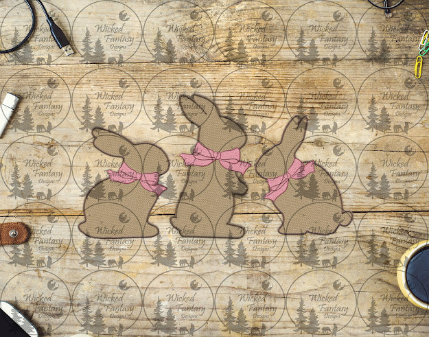 UVDTF Chocolate Bunnies