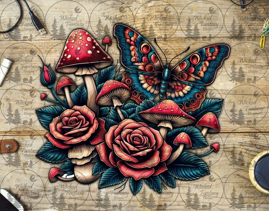 UVDTF Woodland Butterfly