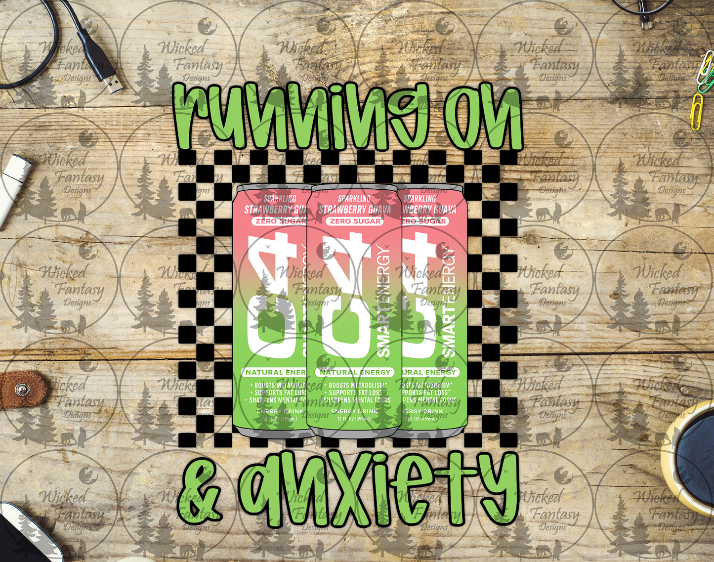 UVDTF Running on 4 and Anxiety