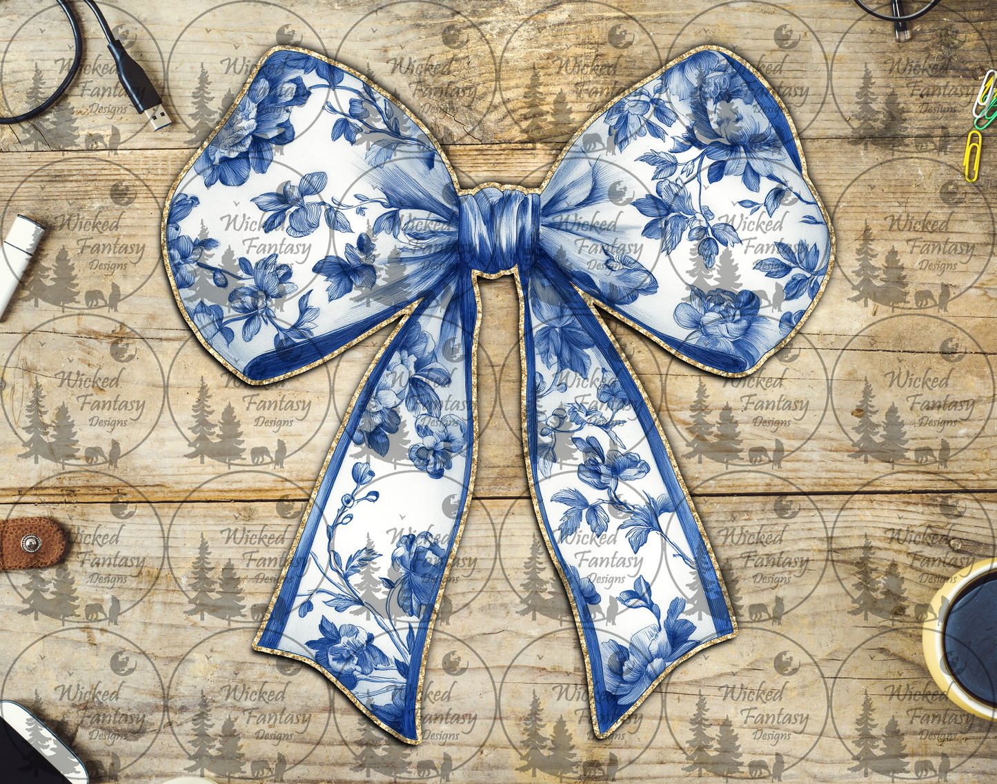 UVDTF Chinoiserie Bow
