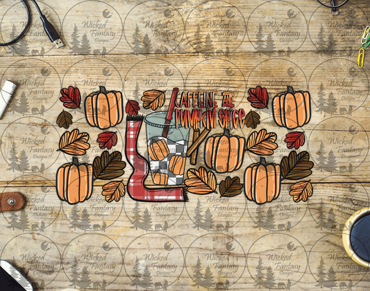 UVDTF Caffeine & Pumpkin Spice 16oz 40oz