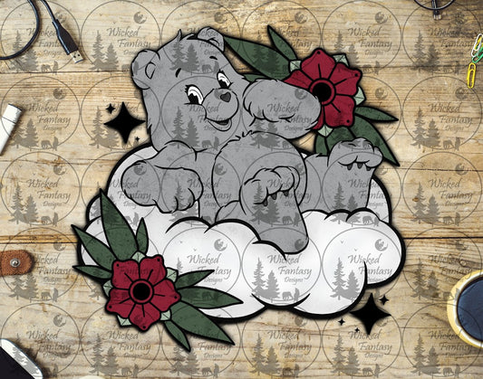 UVDTF Grey Bear