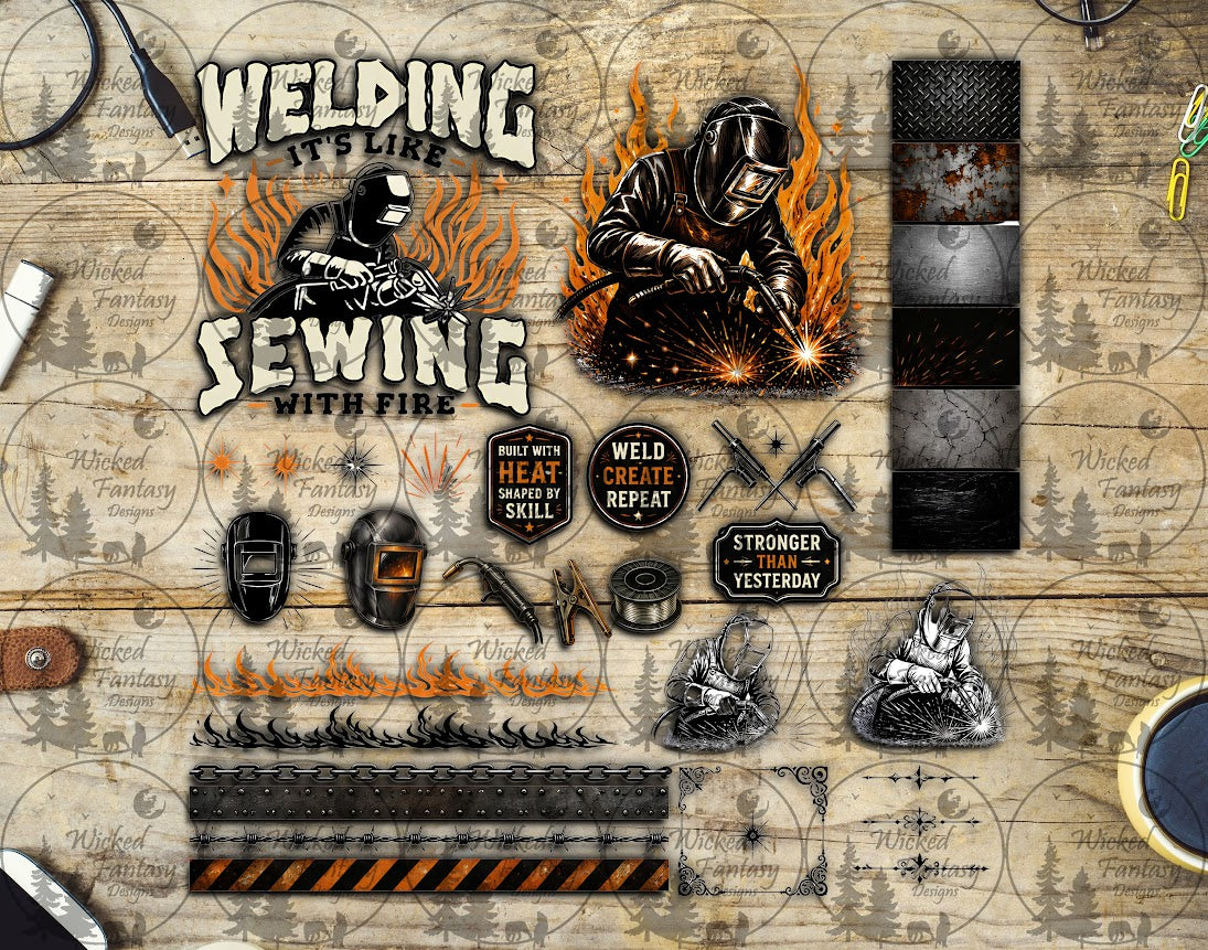 UVDTF Welding Element Sheet