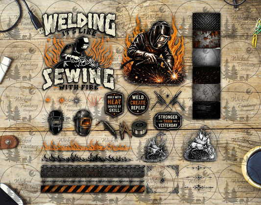 UVDTF Welding Element Sheet