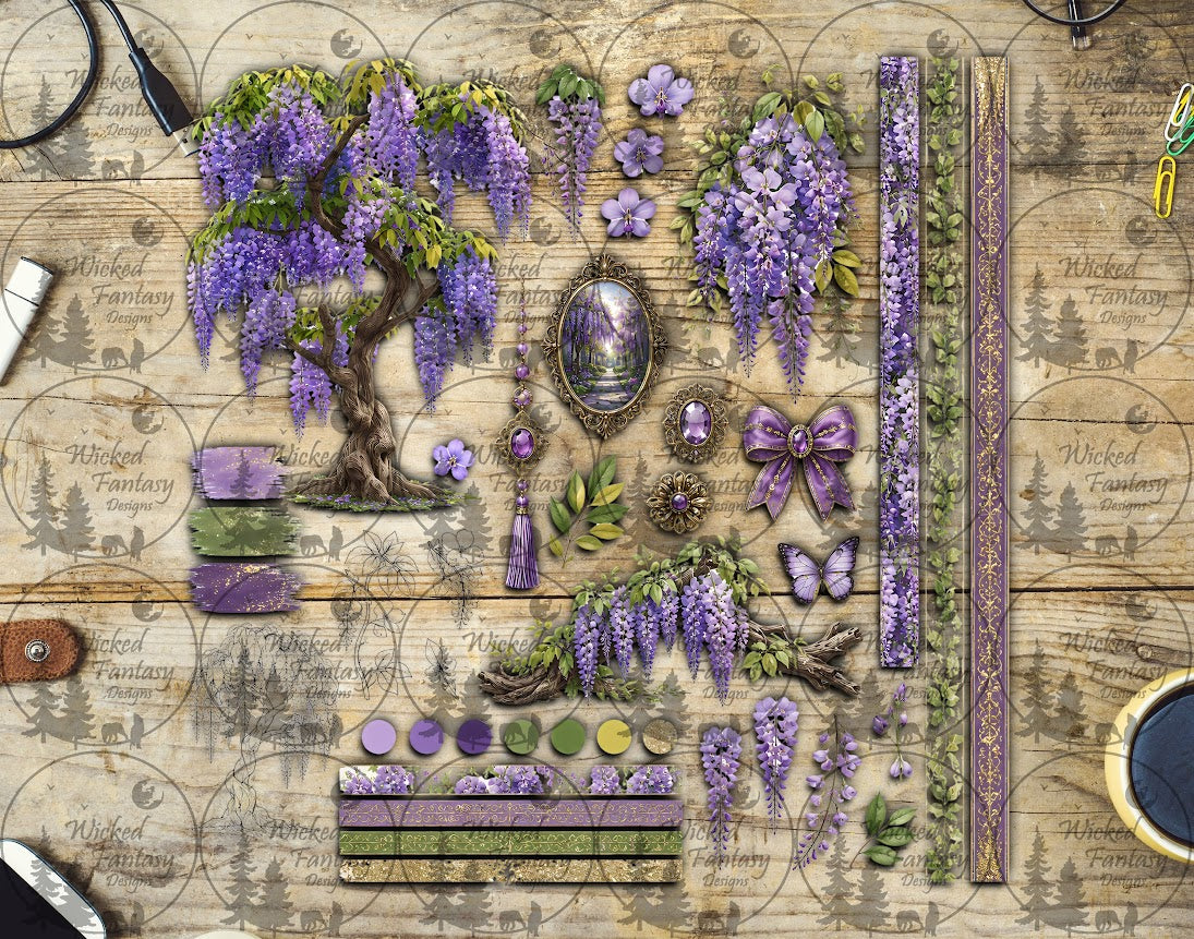 UVDTF Wisteria Element Sheet