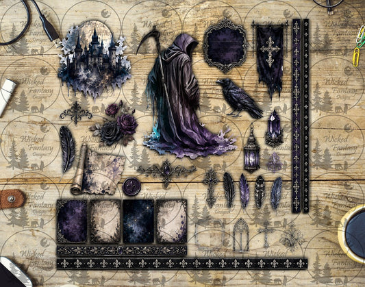 UVDTF Grim Reaper Element Sheet