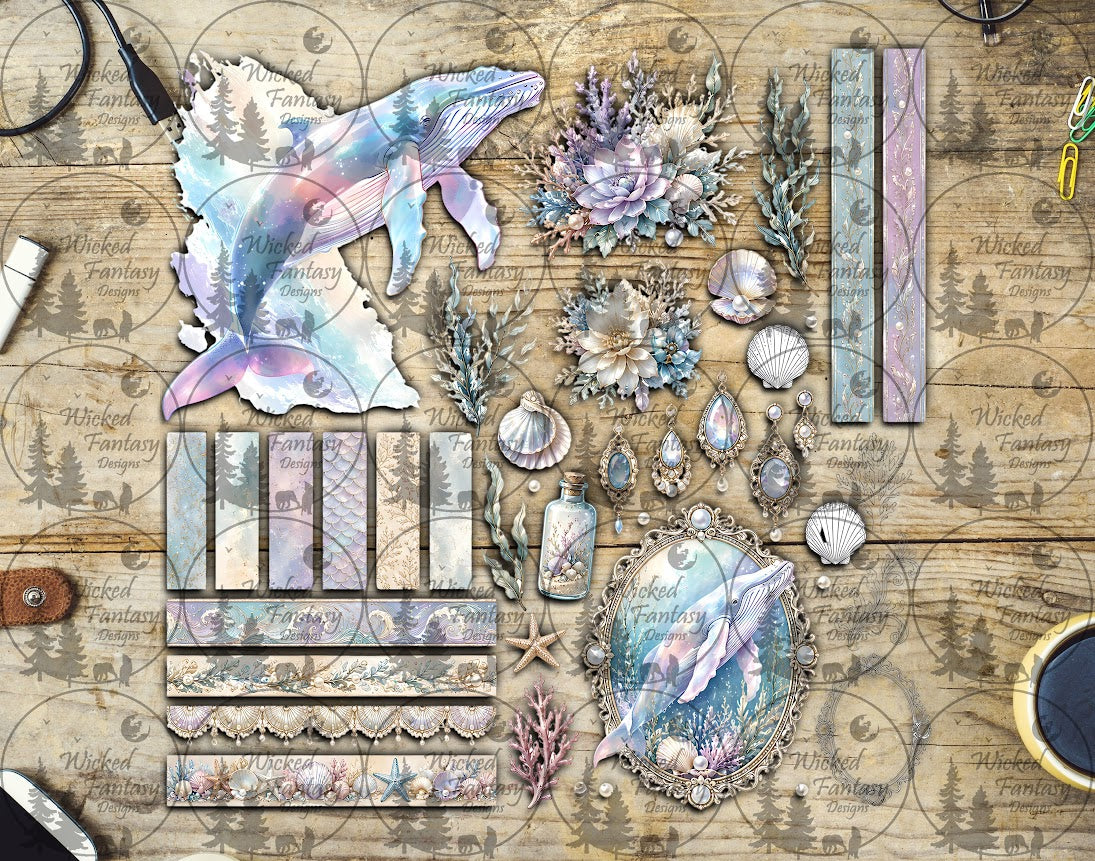 UVDTF Pastel Whale Element Sheet
