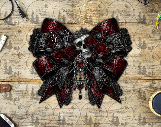 UVDTF Gothic Queen Bow