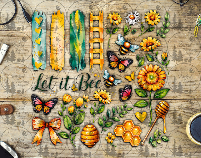 UVDTF Let it Bee Element Sheet