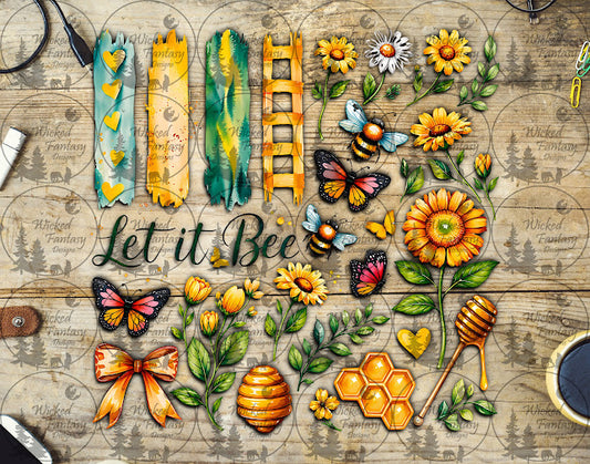 UVDTF Let it Bee Element Sheet
