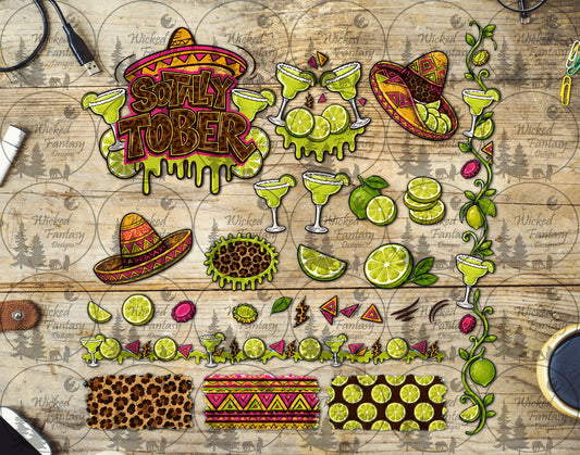 UVDTF Sotally Tober Margaritas Element Sheet