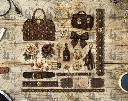 UVDTF Bougie Glam Element Sheet
