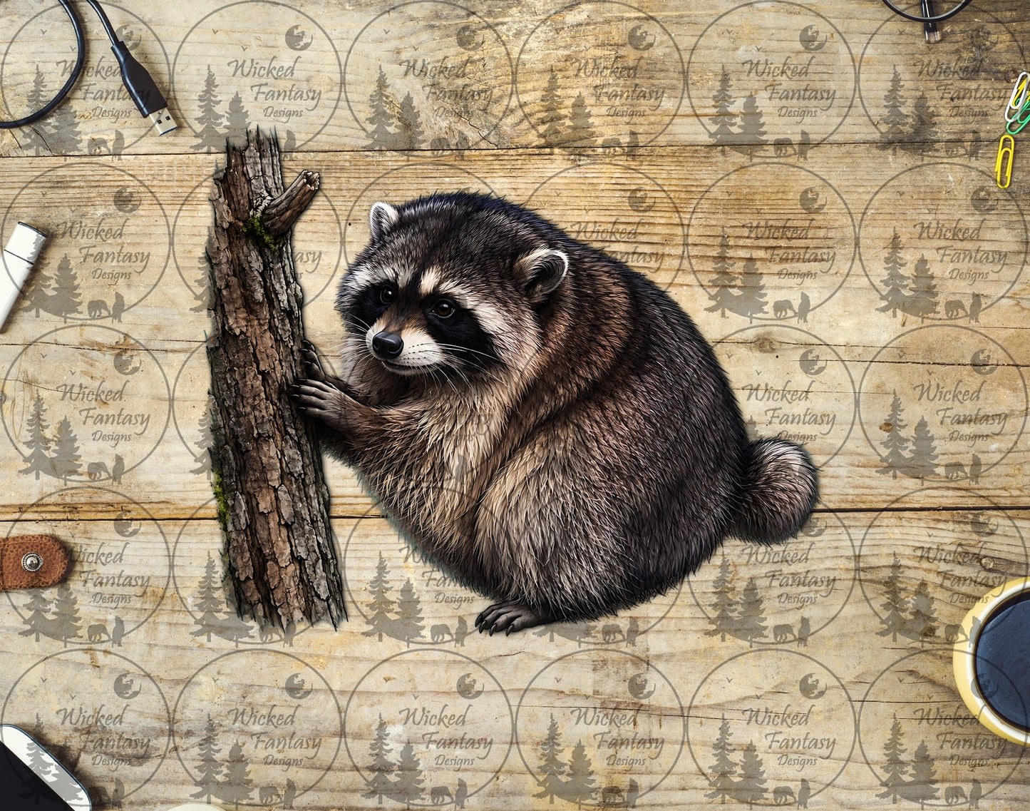 UVDTF Round Jimothy Raccoon
