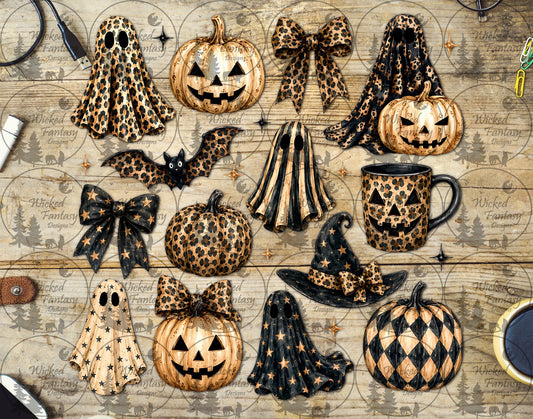 UVDTF Leopard Ghosts Element Sheet