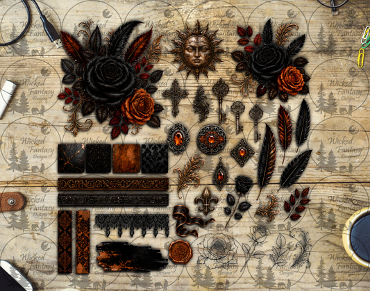 UVDTF Eclipse and Ember Conchos Multimedia Element Sheet