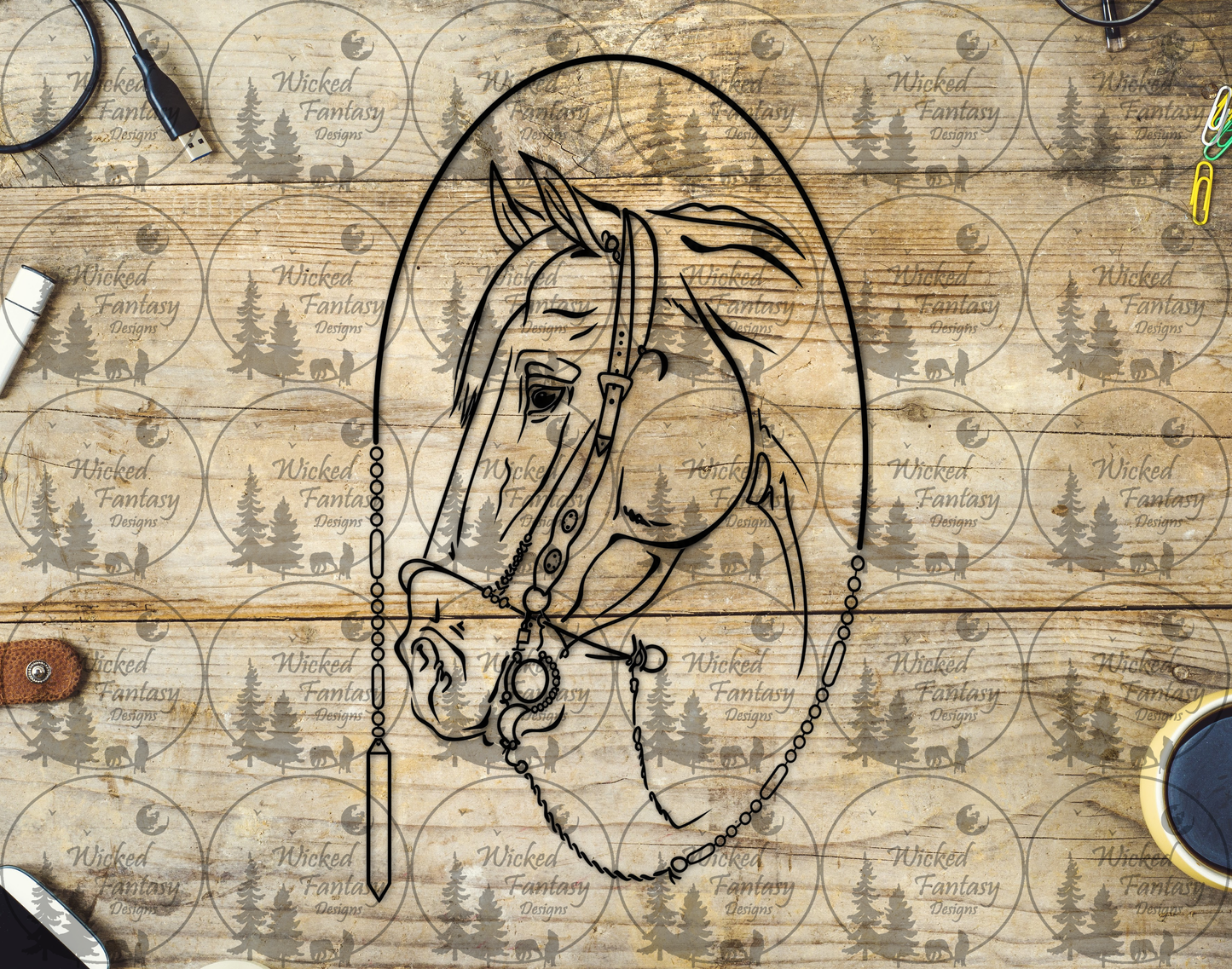 UVDTF Favorite Bridle Horse
