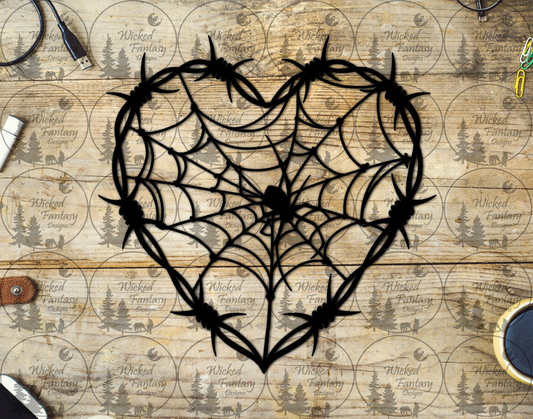 UVDTF Heart Shaped Web