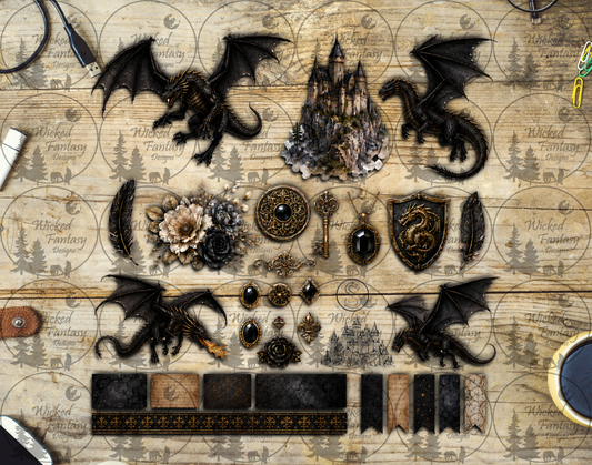 UVDTF Battle of Dragons Multimedia Element Sheet