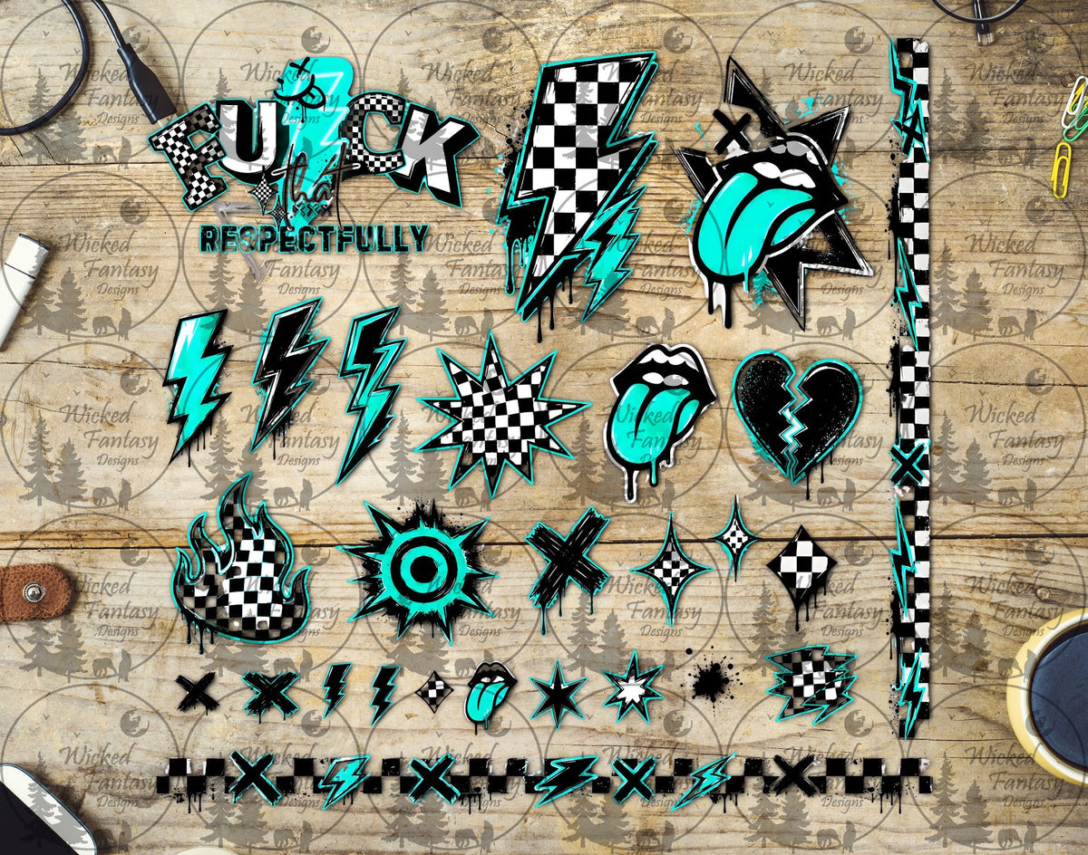 UVDTF F*ck That Respectfully Element Sheet