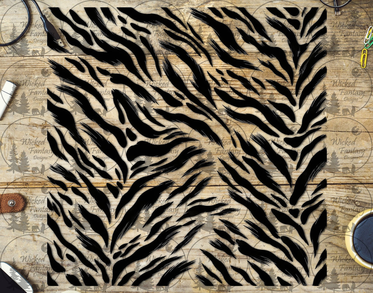 UVDTF Tiger Stripes 20oz 30oz 10"x10"