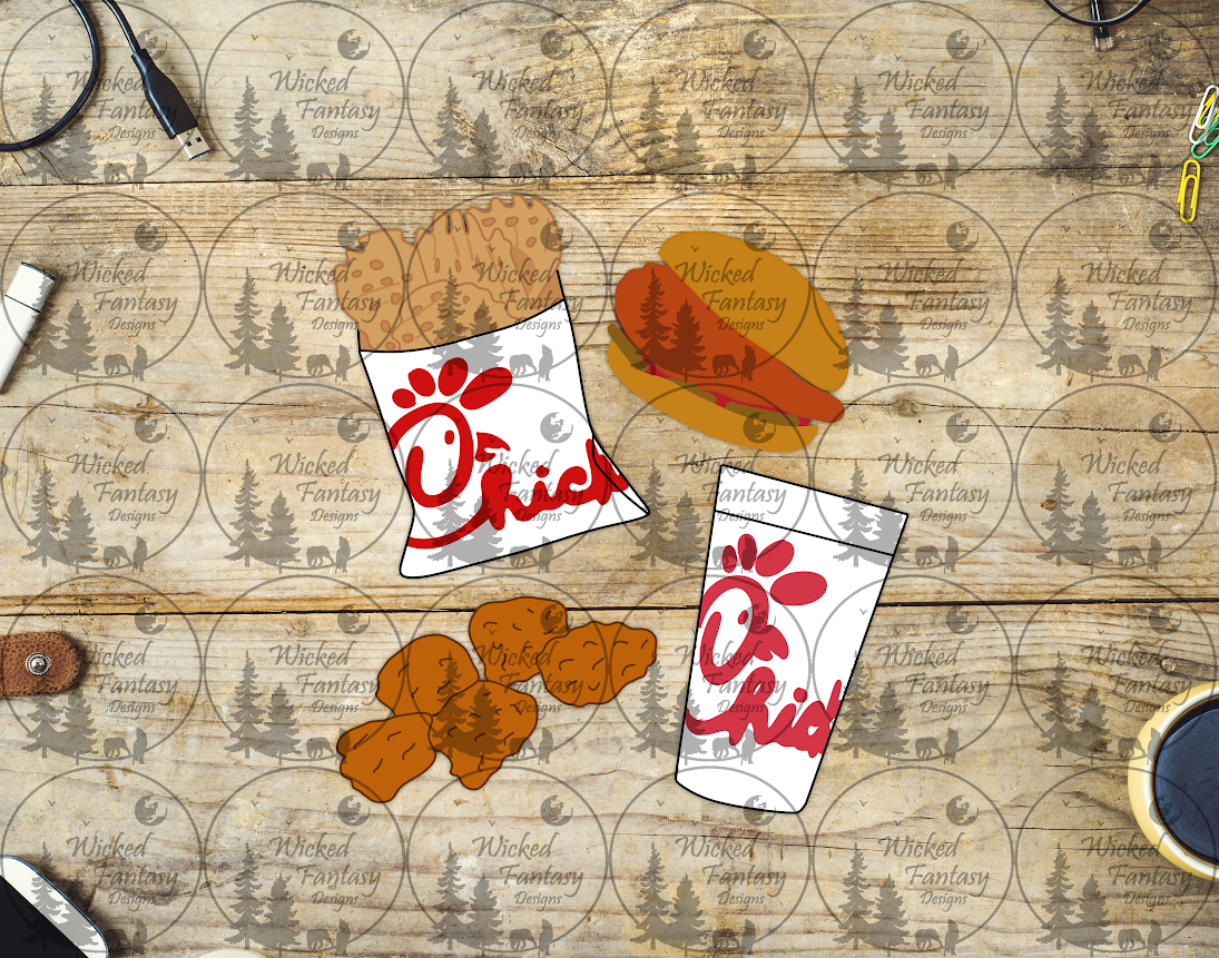 UVDTF Fast Food Chic