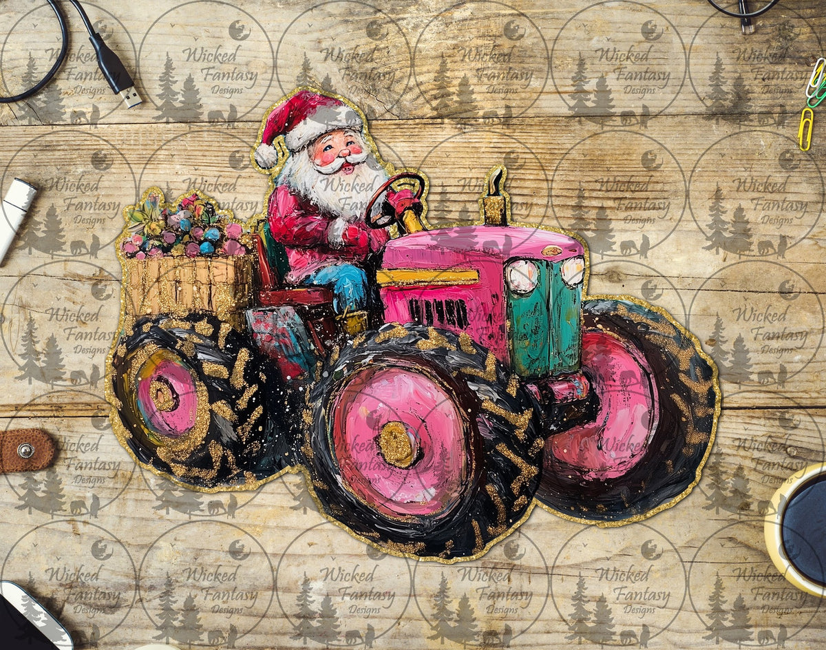 UVDTF Santa Borrowed Tractor
