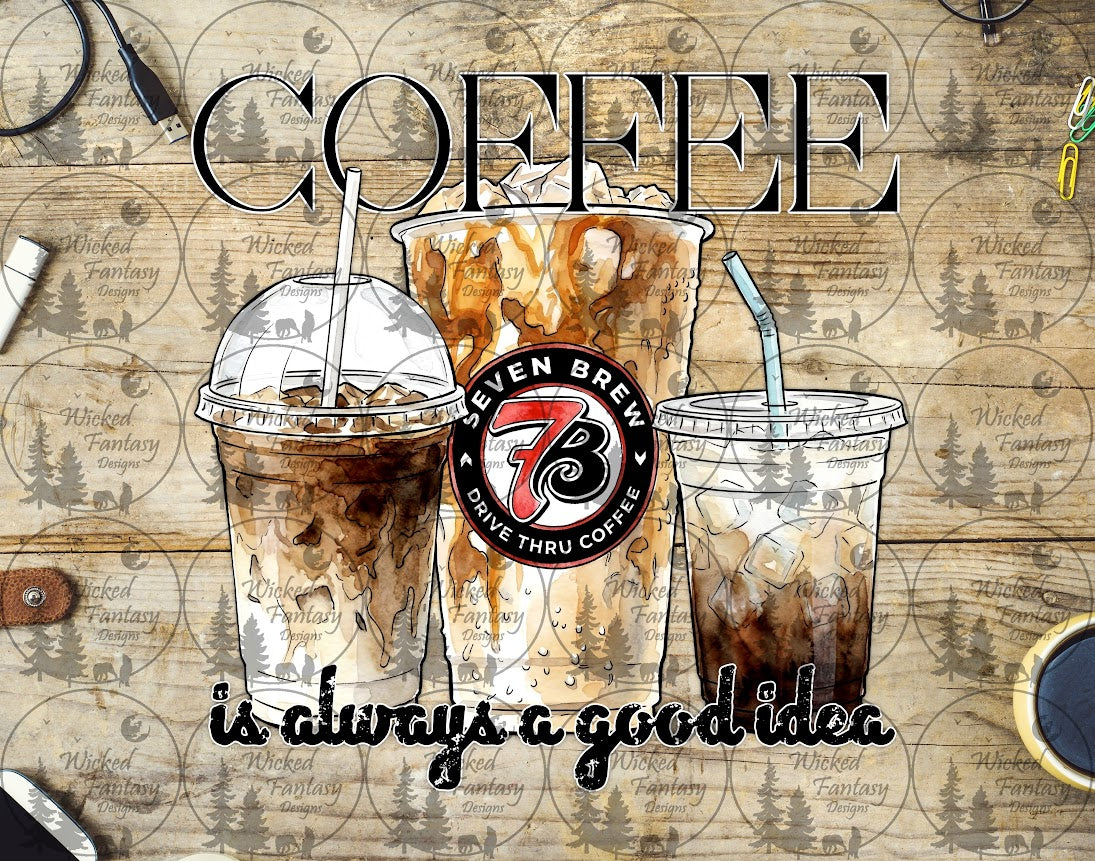 UVDTF Coffee is Always a Good Idea 7