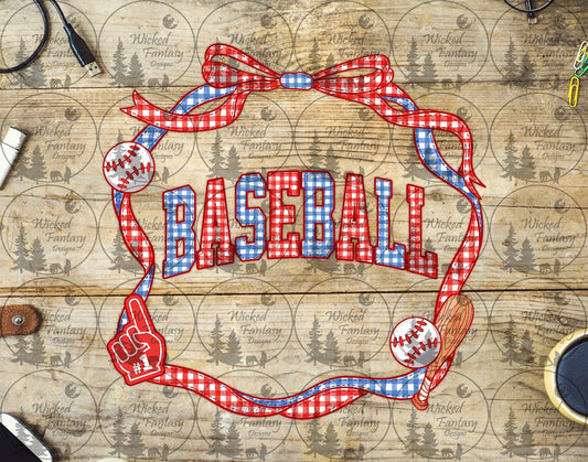 UVDTF Baseball Ribbon