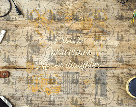 UVDTF Proud Corrections Officer Daughter