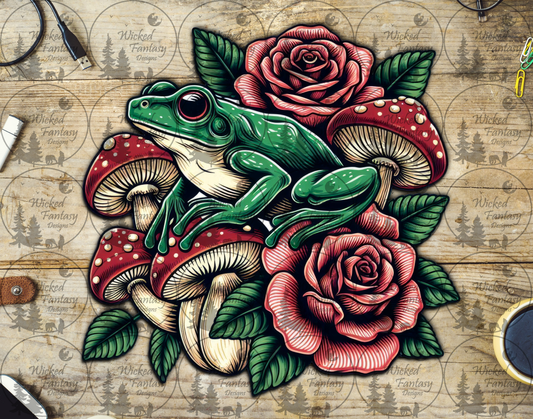UVDTF Cottagecore Frog