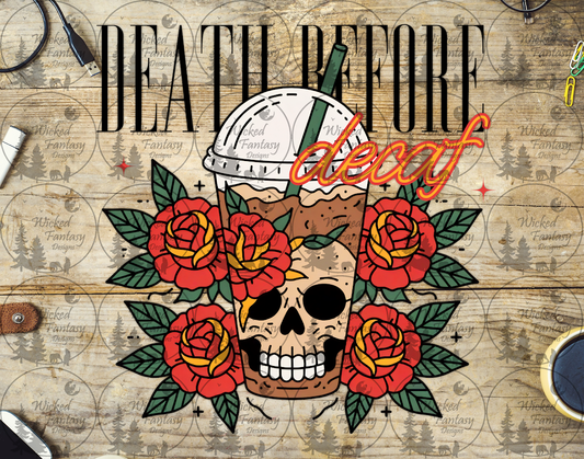 UVDTF Death Before Decaf