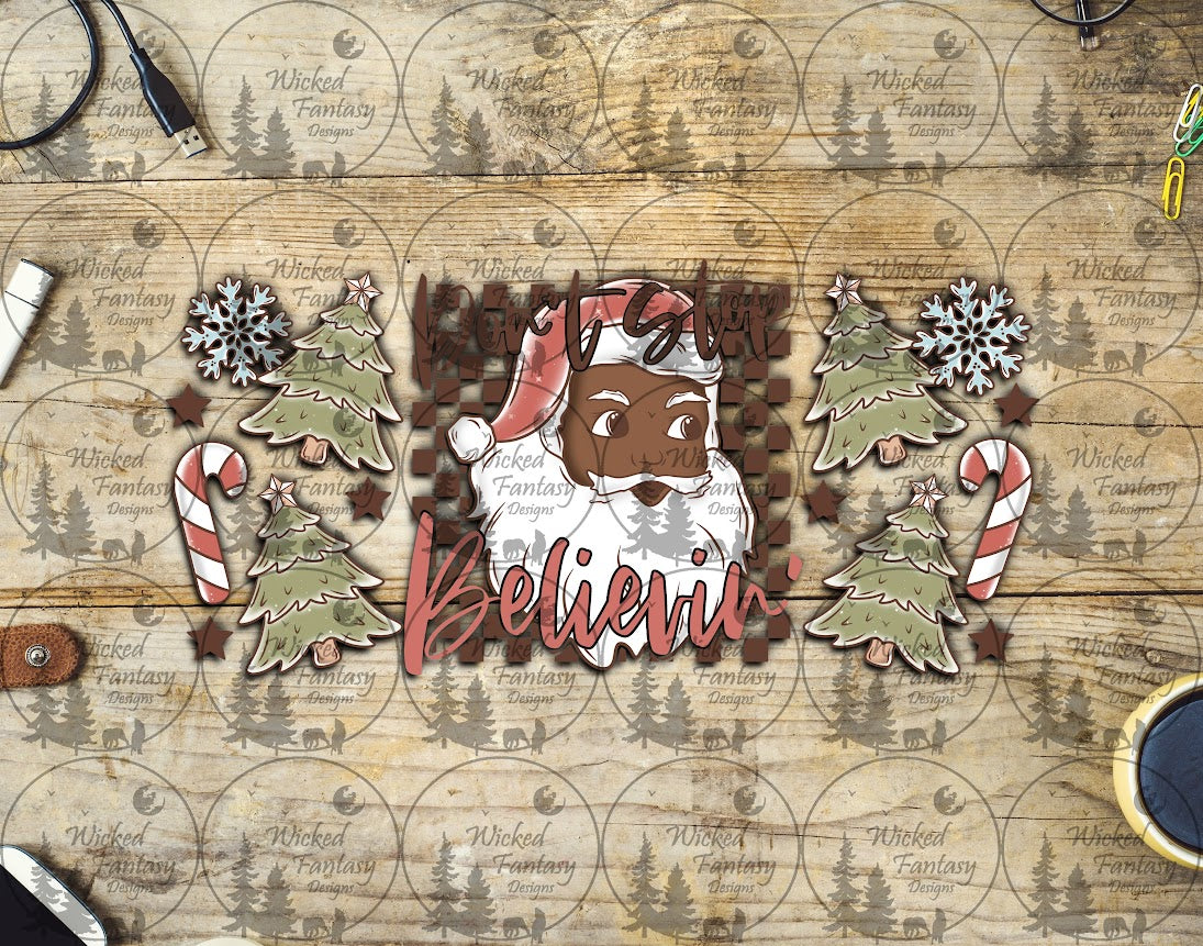 UVDTF Believin Christmas 16oz 40oz