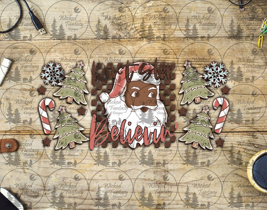 UVDTF Believin Christmas 16oz 40oz