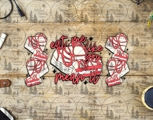 UVDTF NSFW Eat Me Like You Mean It Christmas 16oz 40oz