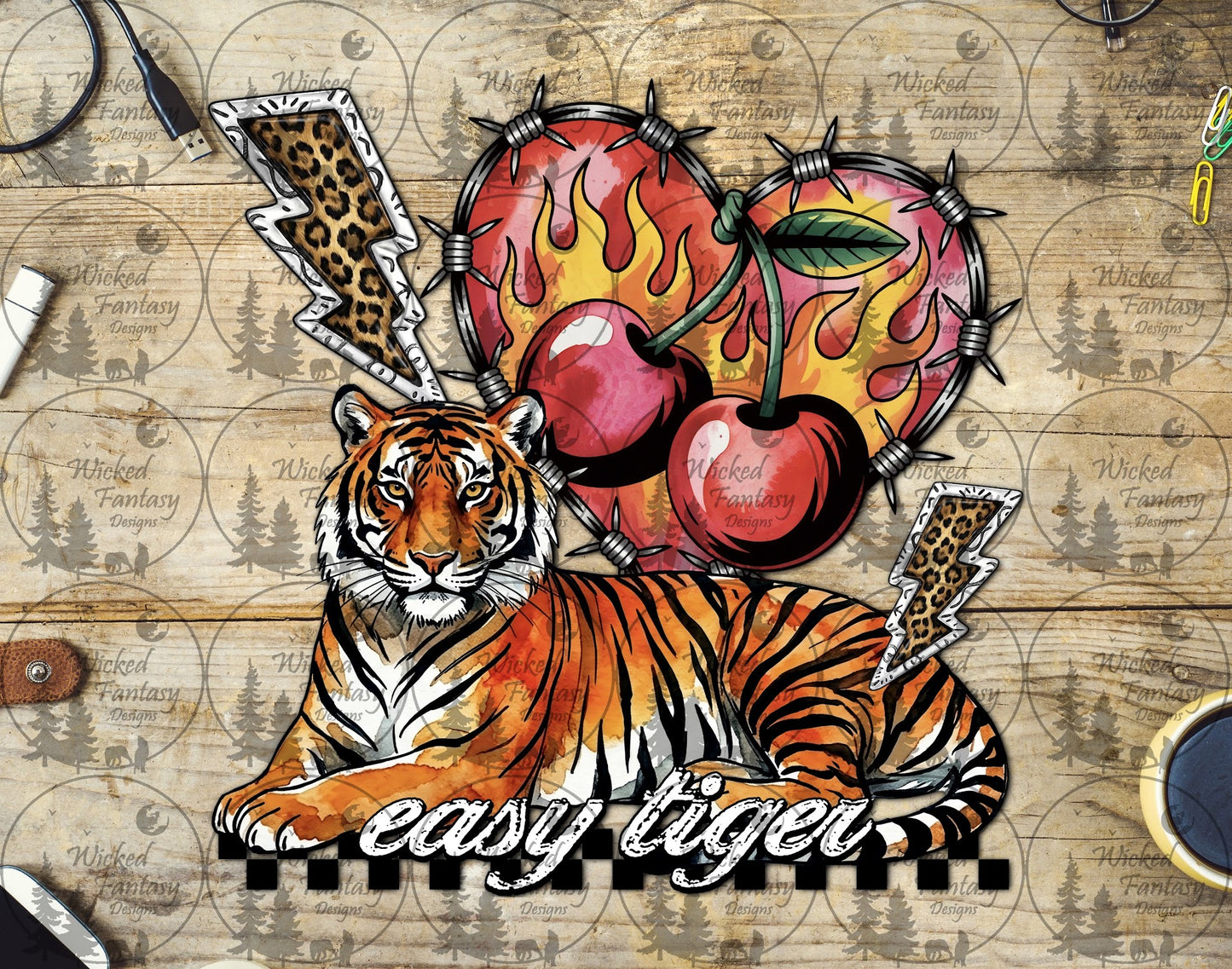 UVDTF Easy Tiger