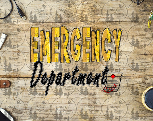 UVDTF Emergency Department Yellow