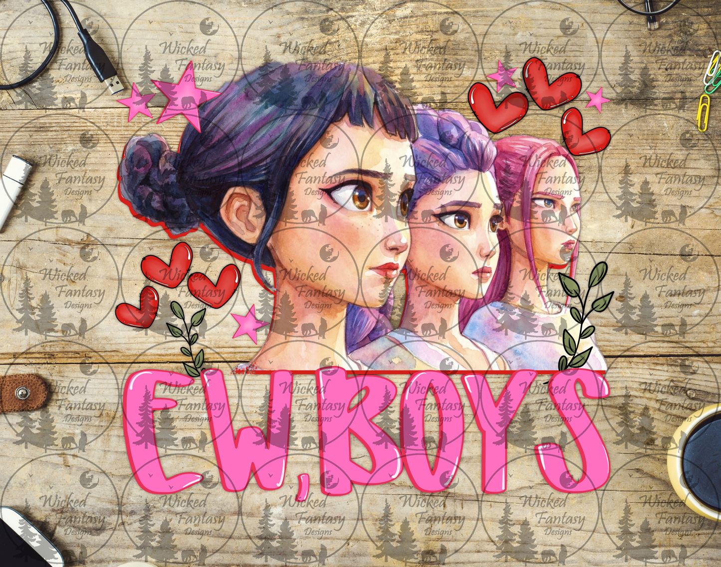 UVDTF Ew Boys Demon Hunter