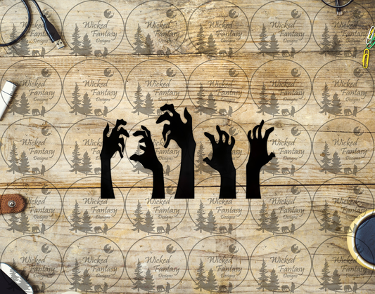 UVDTF Spooky Hands