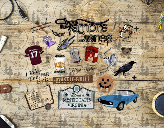 UVDTF Vampire Collage 20oz 30oz 10"x10"