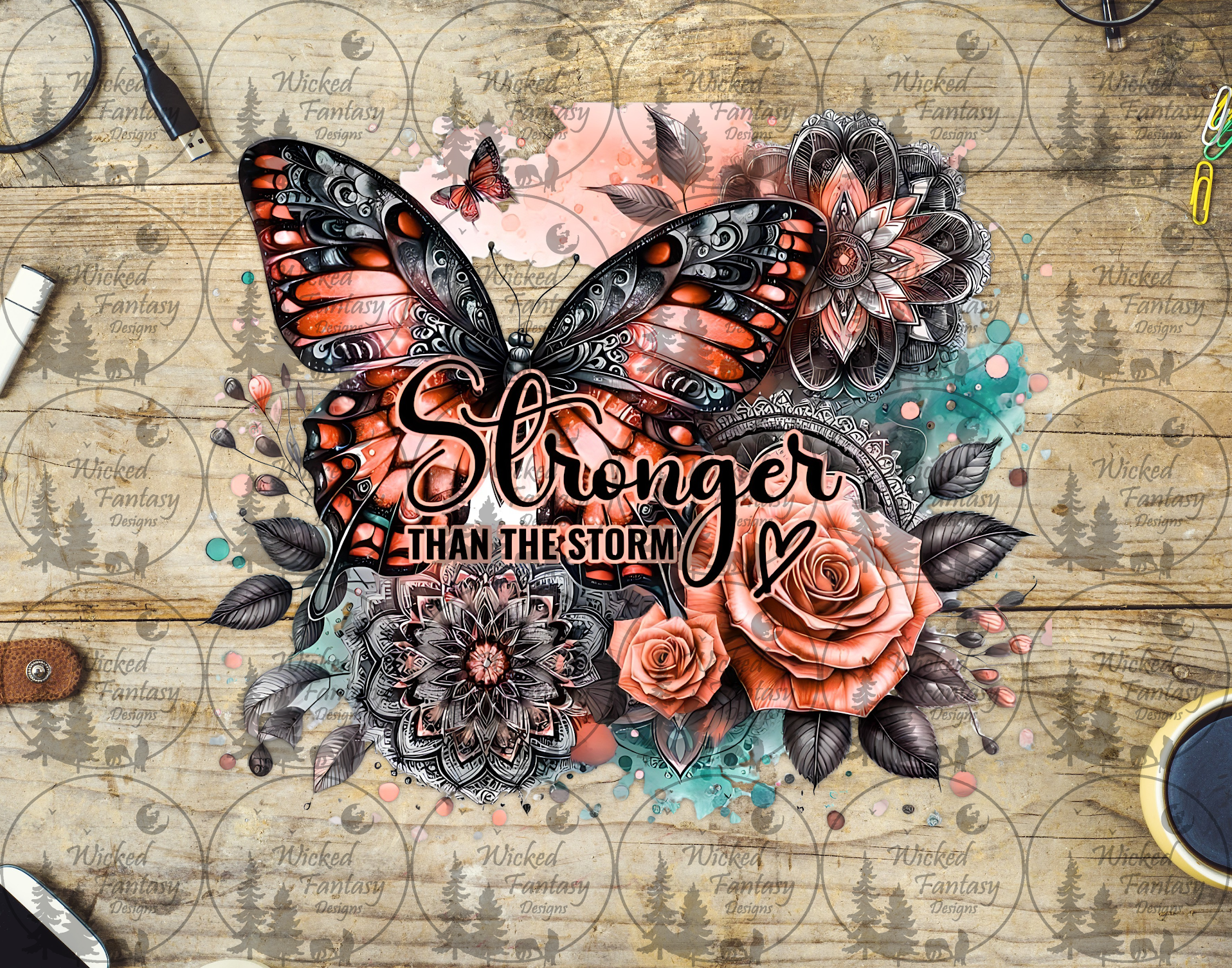 UVDTF Stronger than the Storm – Wicked Fantasy Designs