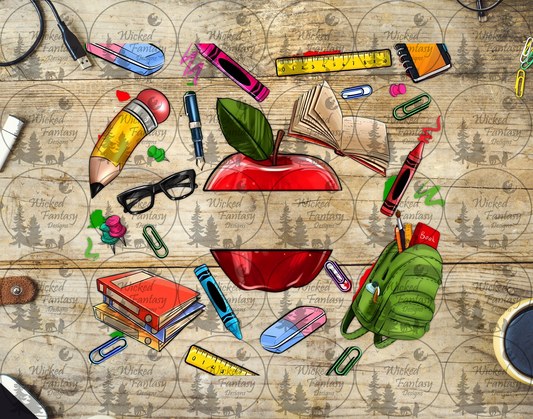 UVDTF Teaching Collage 20oz 30oz 10"x10"