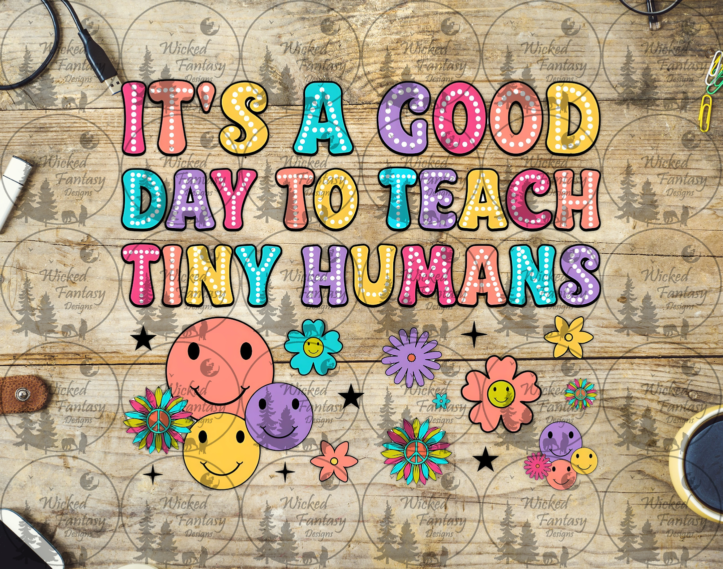 UVDTF It's a Good Day to Teach Tiny Humans