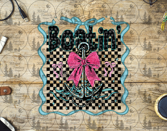 UVDTF Boatin' with Anchor and Bows