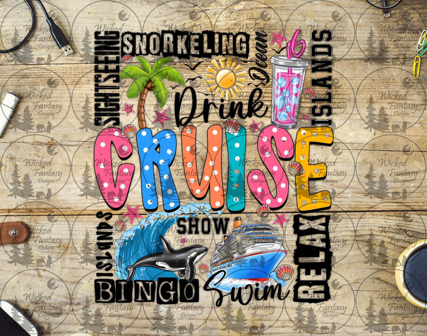 UVDTF Cruise Collage