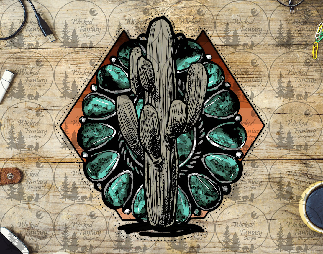 UVDTF Cactus and Concho