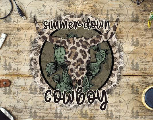 UVDTF Simmer Down Cowboy