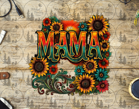 UVDTF Western Sunflowers Mama