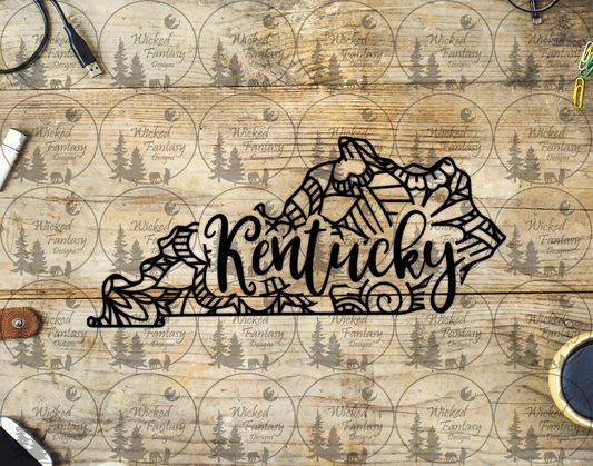 UVDTF Kentucky Line Art