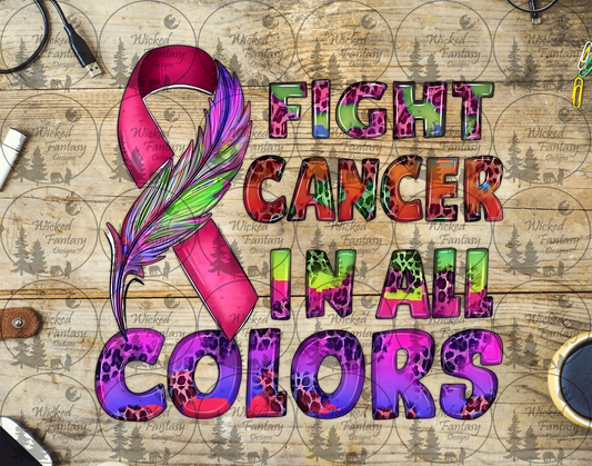 UVDTF Fight Cancer in All Colors Purple